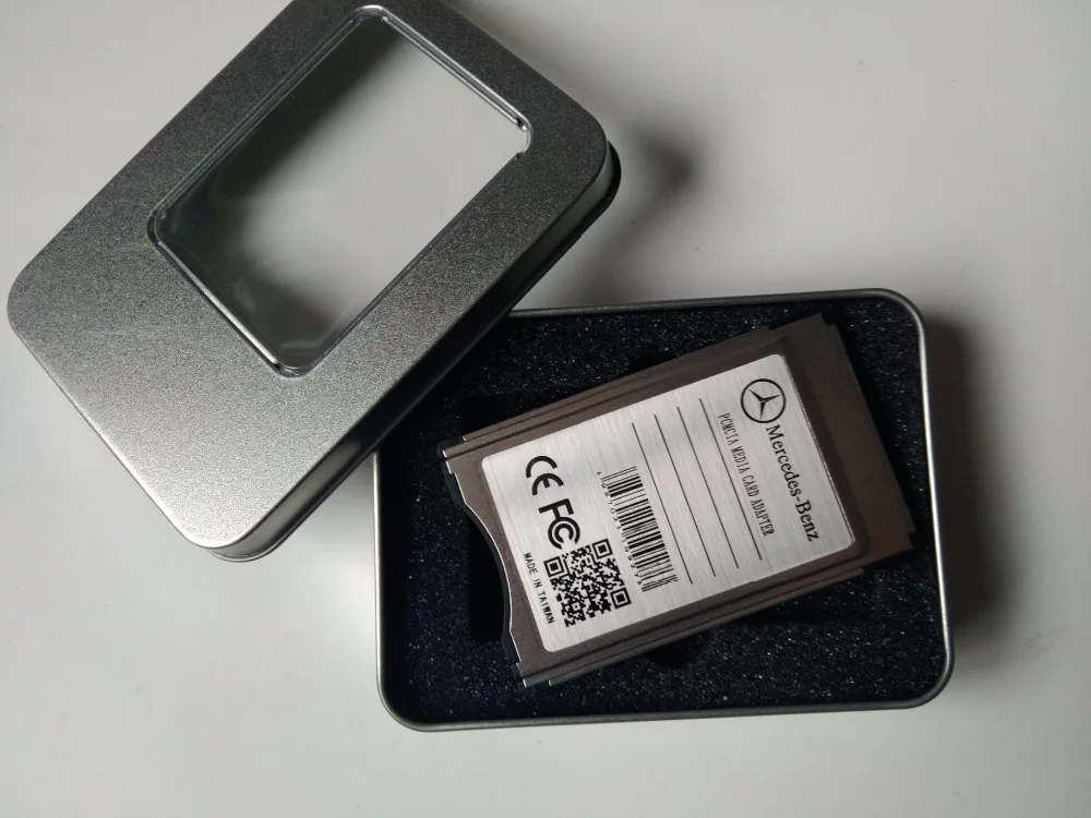 Кардридер для SD карт на PCMCIA адаптер с поддержкой 2 32 Гб Mercedes Benz E300 E260 E200 MP3|card adapter|card
