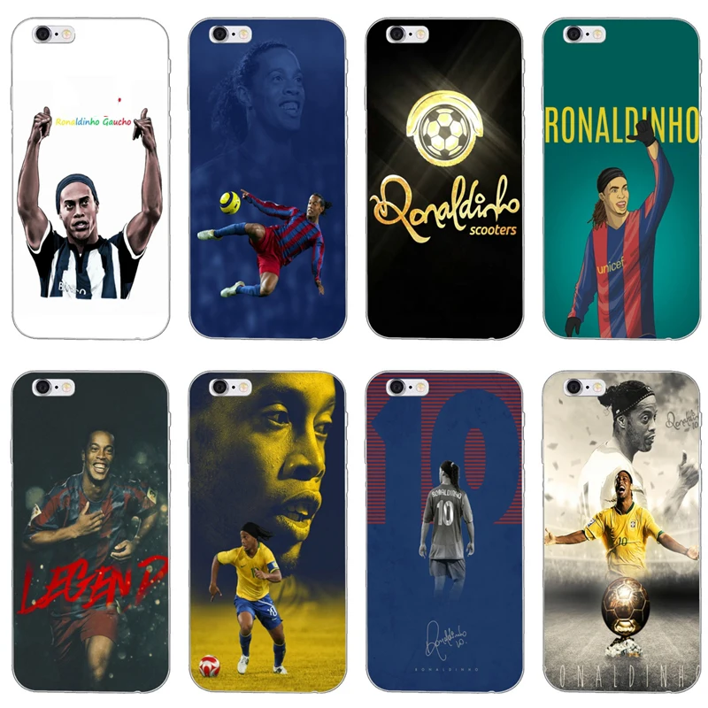 

Brasil football Ronaldinho soft tpu phone case For Samsung Galaxy A10 A30 A40 A50 A60 A70 A6s A8 Plus A9s star J8 2018