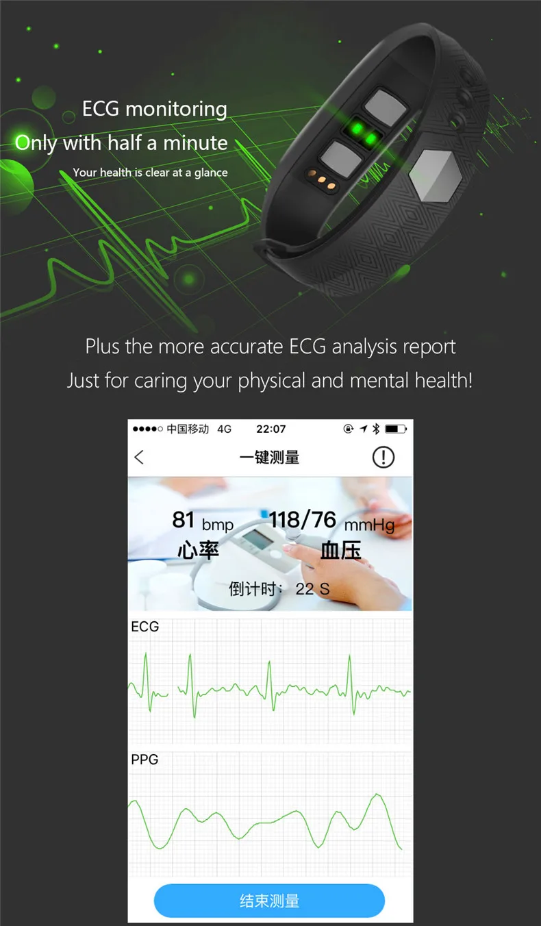 CD01 Smartband ECG Bluetooth спортивный Смарт Браслет для измерения кровяного давления HR смарт-Браслет фитнес-трекер умный Браслет для IOS Android