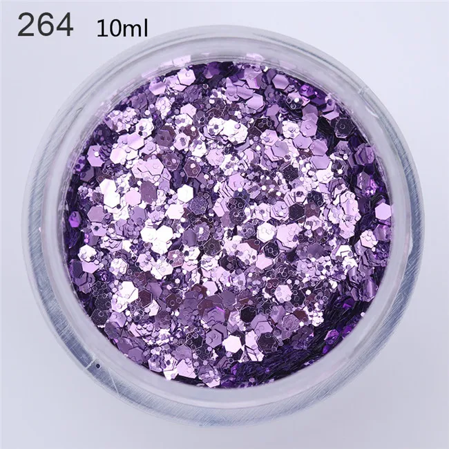 1 Box Chameleon Mirror Nail Glitter Powder Neon Aurora Effect Mermaid Nail Art Dust Chrome Pigment Manicure Decoration - Цвет: 18756-1