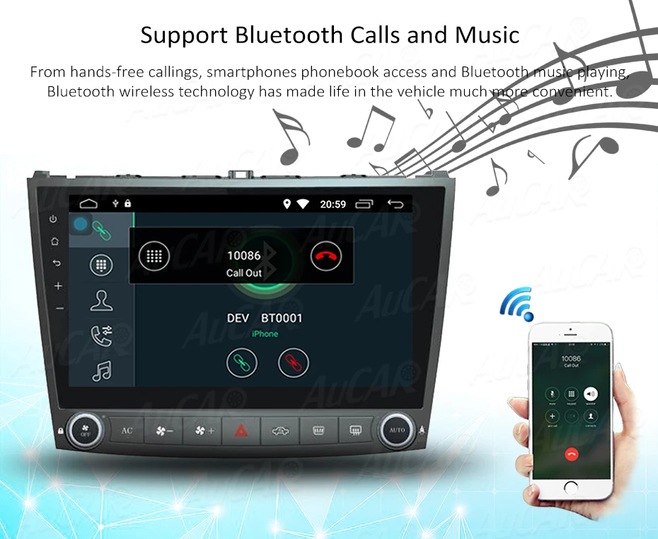 AuCAR 10," Восьмиядерный Android 8,1 2 ГБ+ 32 ГБ Автомагнитола для Lexus IS250 IS350 2005 2006 2007 2008 2009 2010 2011 4G RDS