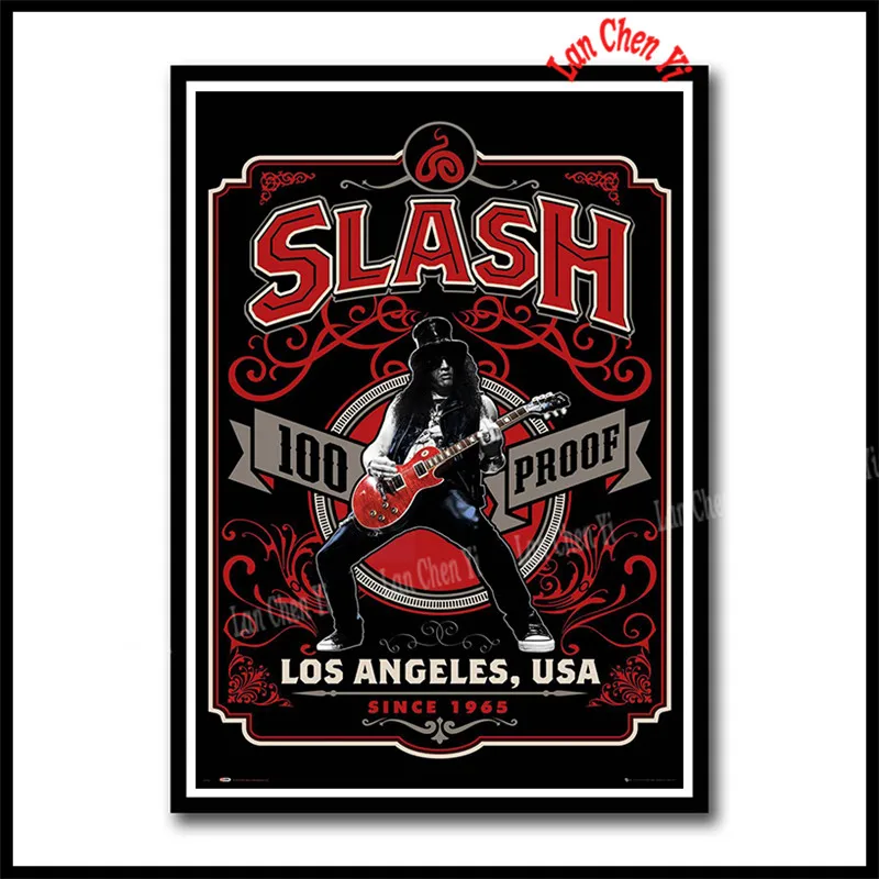 Guns n' Roses жесткая Рок Музыкальная Группа Slash плакат белая бумага с покрытием плакаты отличные фотографии на стену для подарка