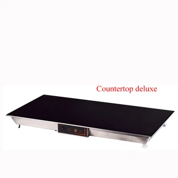 

Countertop deluxe Hot plate SCHOTT Glass Button control Warming board Multi-function Food Insulation Board Home Smart warmer