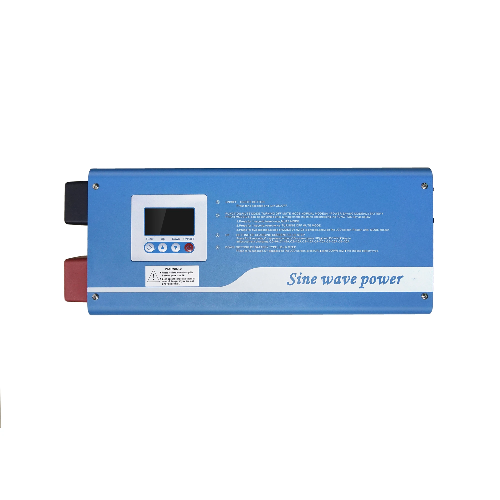 Tumo Int 1000W Digital Intelligent Pure Sine Wave Inverter Charger
