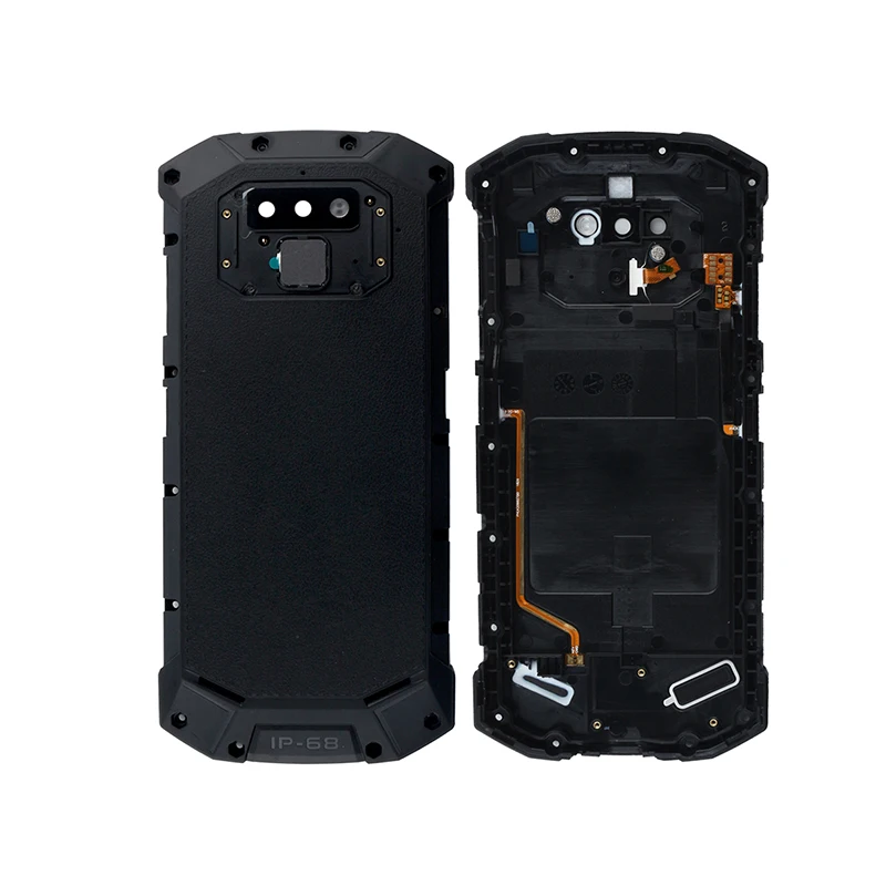 Ocolor Для Doogee S70 Батарея чехол 5,99 ''Bateria задняя крышка антидетонационных Замена Для Doogee S70 Lite телефона аксессуары - Цвет: Black