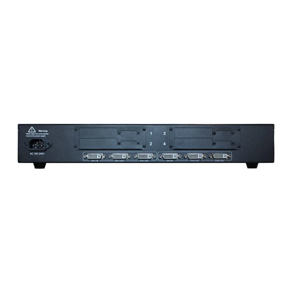 Amoonsky control box with 2 in 4 out DVI splliter