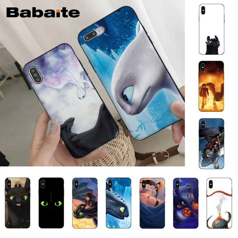 

Babaite How to Train Your Dragon Phone Cover for iPhone 8 7 6 6S Plus X Xs Xr XsMax 5 5s SE 5c Cover11 11pro 11promax