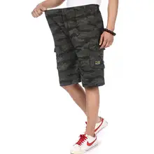 Мужские летние камуфляжные шорты мужские повседневные мужские шорты для пожилых людей летние хлопковые Капри korte broek mannen Большие размеры