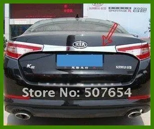 

Free shipping! High quality Rear Trunk Streamer, rear trunk trim, rear trunk strip for KIA Optima/K5