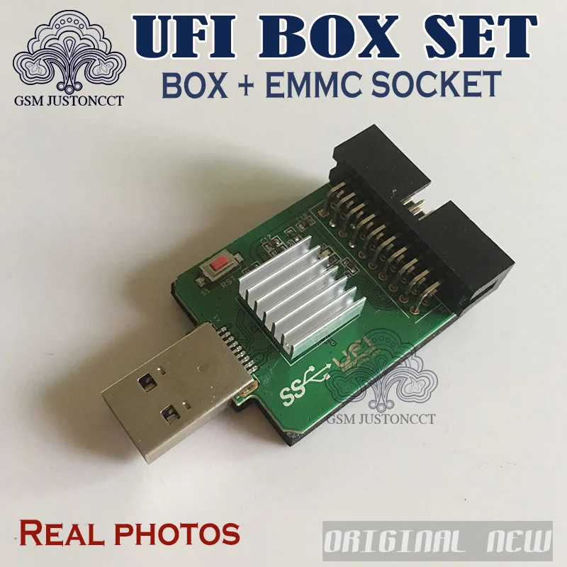 2020 новый оригинальный UFI Box + розетка питания Ufi ful EMMC сервисный Инструмент чтение