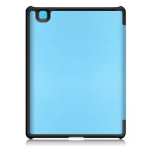 Планшеты защитный чехол смарт кожа в виде ракушки чехол для Kobo Aura H2O Edition 2 6,8 читалка# ZS