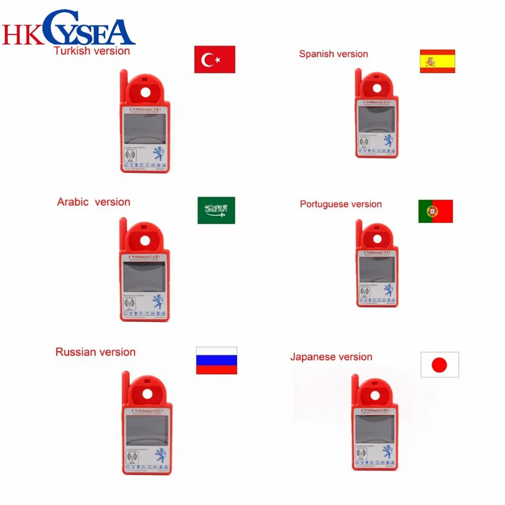 Новое Поступление Смарт CN900 мини транспондер авто ключ программист многоязычный ключ производитель для 4C/4D/46/48/G чипы Топ смарт CN-900