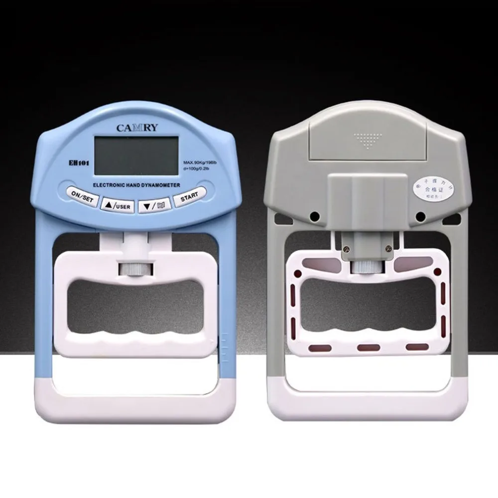 

Electronic Counting Grasp Gauge Hand Grip Strength Dynamometer Strength Power Measuring Dynamometre Training