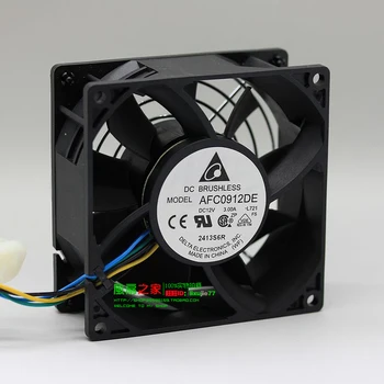 

NEW DELTA AFC0912DE 9038 9CM 3A high air volume double ball bearing cooling fan