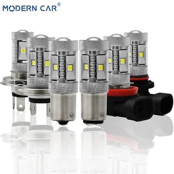 

MODERN CAR OR 6SMD LED Auto Car Light Bulbs 1156 BAU15S 1157 BAY15D 7440 7443 3157 3156 H4 H11 H7 9005 9006 LED Fog Lamp Bulbs
