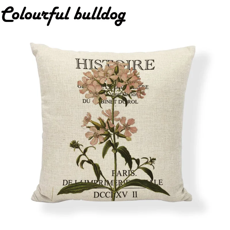 Чехол для подушки с надписью Europeos Flower диван чехол 43*43 см|cushion cover letter|lettering quotecushion |