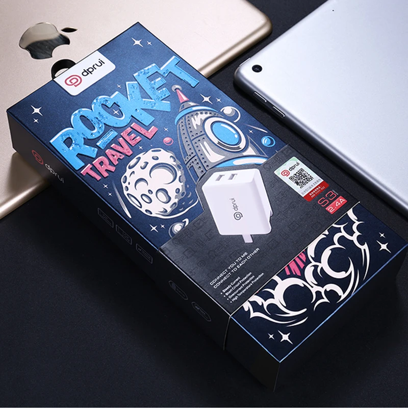 DPRUI 2018 качество Новый USB зарядное устройство для iPhone iPad samsung адаптер 5 В/2.1A