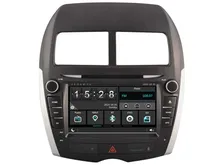 Car DVD Head unit For Mitsubishi ASX 2010-2012 Support Rockford with Radio GPS DSP Navi Video