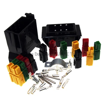 

New 8Pin 30A 600V 8 Pin /Pole/Wire male&female Power Connector module Battery Plug kits For UPS forklift electrocar ect.
