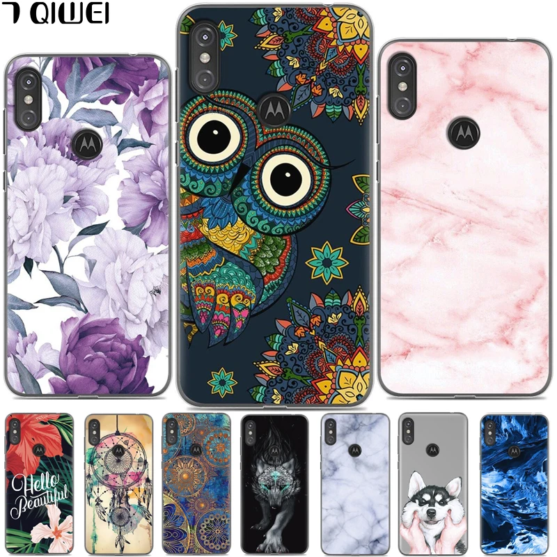 

6.2'' Capa For Moto One Power Case Silicone Soft Back Cover For Motorola Moto One Power / P30 Note Case TPU Cover XT1942 Funda