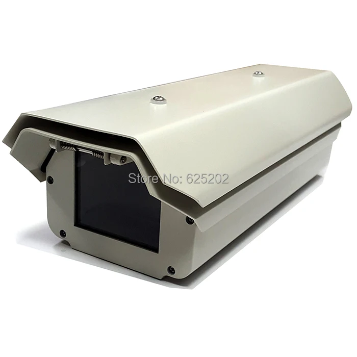 Weatherproof Double Layers CCTV Camera Housing with Fan and Heaterin