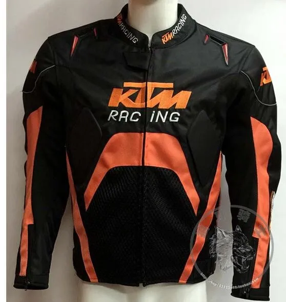 Wholesale High quality KTM motorcycle racing jacket oxford clothes