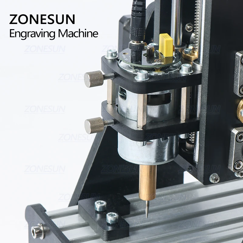ZONESUN 3 оси Мини гравировальный станок с ЧПУ PCB фрезерный для резьбы по дереву
