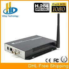 URay WIFI H.264 HD 3G SDI To IP Video Streaming Encoder RTSP RTMP UDP Multicast TS Stream Encoder For IPTV, Live, Media Server