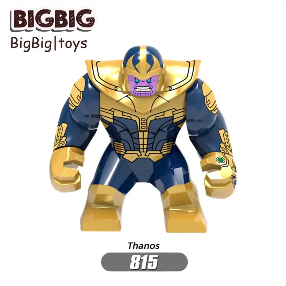 Avengers Endgame LEGOED Marvel Single Model Building Blocks mini bricks Thanos Hulk Iron Man Spiderman Figures Toys for Children