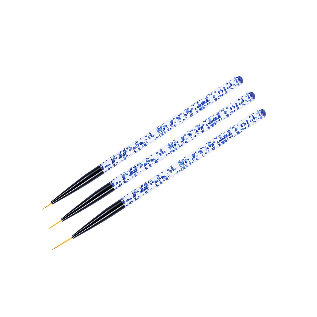 3 шт для дизайна ногтей кисть цветочный Рисунок линии сетка полоса Маникюр акриловый УФ гель ручка советы из серии «сделай сам» дизайнерский набор