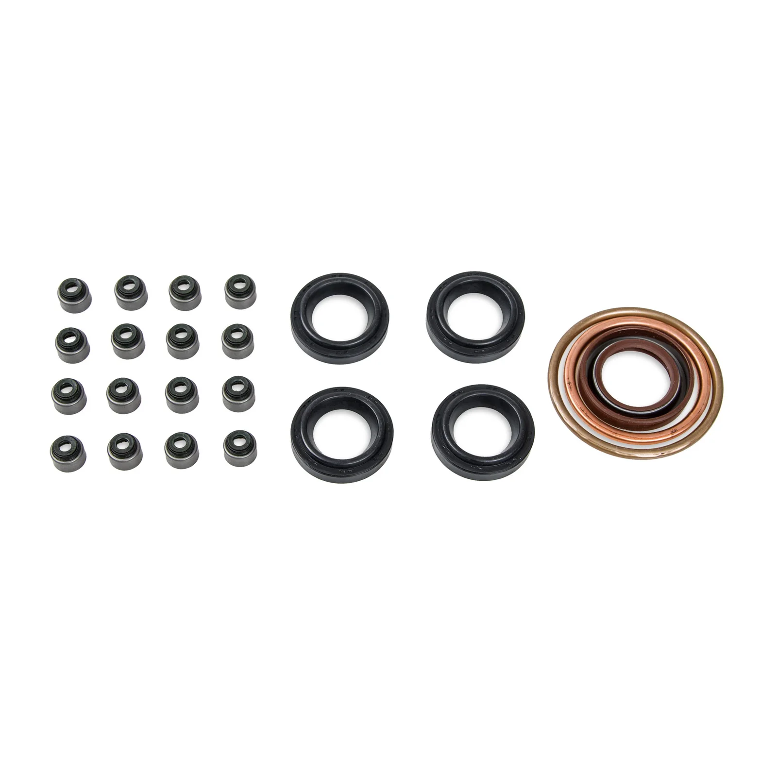 Car Cylinder Head Cover Exhaust Manifold Gasket Eiton Valve Stem Seal O-ring Kit For Honda Civic VI Coupe HR-V D16W1 D16Y7 D16Y8