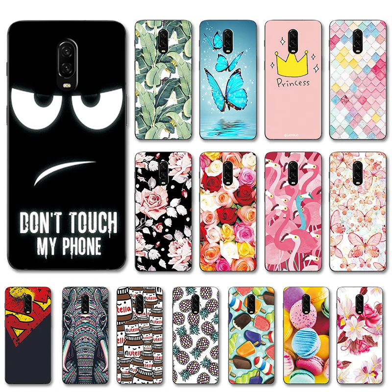 

For Oneplus 6T Various Painted Cute Soft Silicone Phone Case Capa Fundas For Oneplus6T Pne Plus 6T 6.41" Back Cover Shell Coque