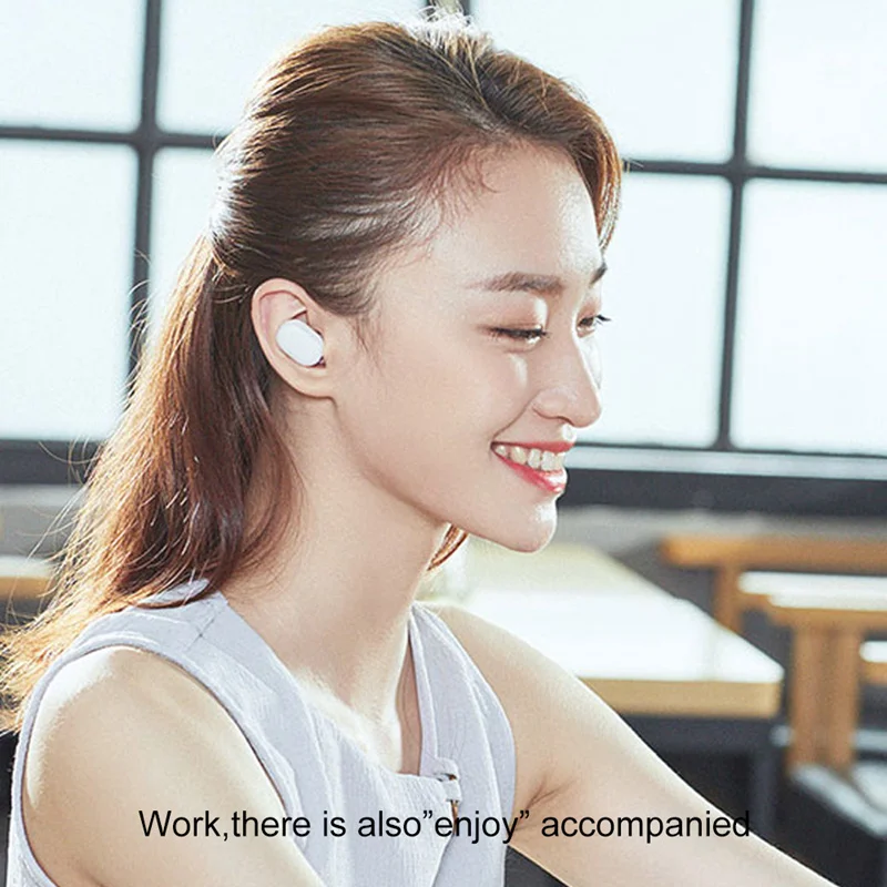 Xiaomi AirDots Redmi Air беспроводные наушники Bluetooth наушники TWS Bluetooth 5,0 Молодежная версия сенсорное управление с зарядным устройством