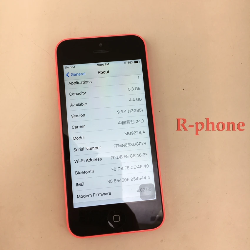 iPhone 5C мобильный телефон двухъядерный " 8MP wifi gps 3g iPhone 5C разблокированный смартфон б/у мобильный телефон