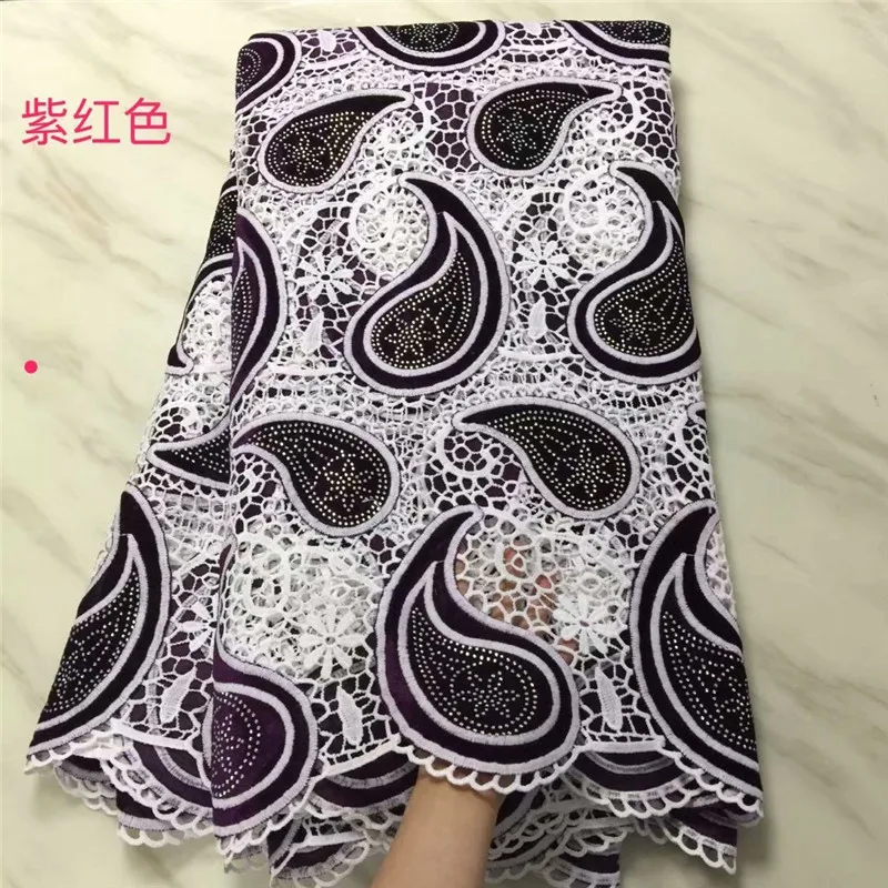 

PL!swiss voile lace 100% cotton Nigerian lace fabric african fabric for wedding dress 5yard/lot ! P112928