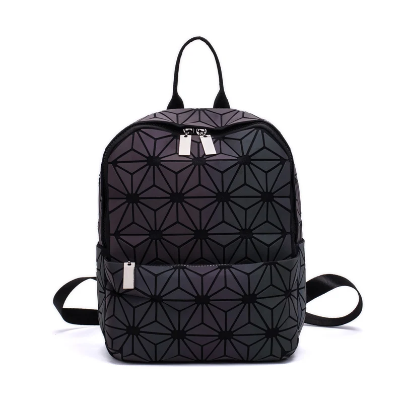 Newest Luminous Backpack Women School For Teenage Girls Noctilucent Geometric Bags Mochilas Feminina|Рюкзаки| |