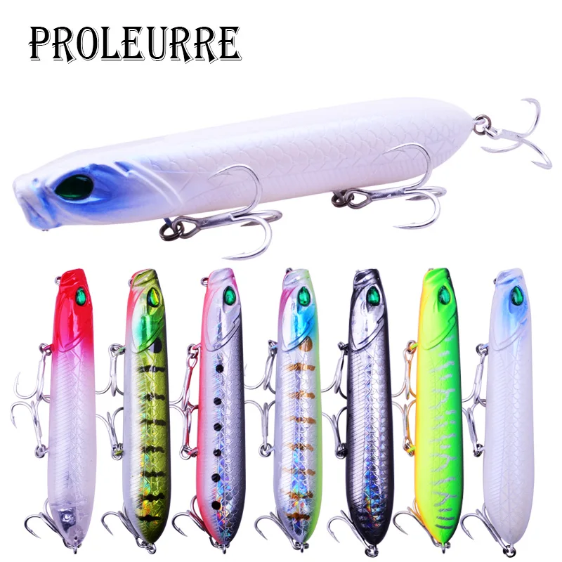 Proleurre caja Topwater Pesca 10 cm 18g lápiz Popper Pesca Artificial profesional Wobblers para la Pesca Proleurre caja Topwater Pesca 10 cm 18g lápiz Popper Pesca Artificial profesional Wobblers para la Pesca