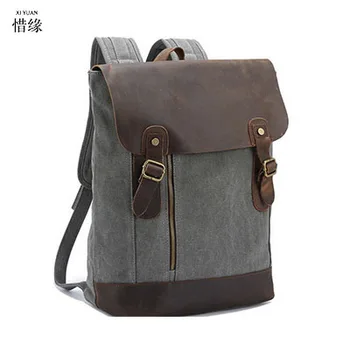 

XIYUAN BRAND Hot Sale Men Women Unisex grey blue Khaki Backpack men's travel Bag waterproof Rucksacks women backpacks Hot Pink