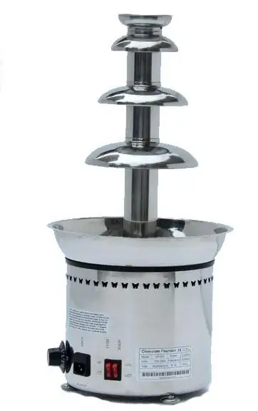 4 Tiers 58cm Height Commercial Chocolate Fountain Fondue Machine; Event Wedding Children Birthday Home Fountains Christmas Water