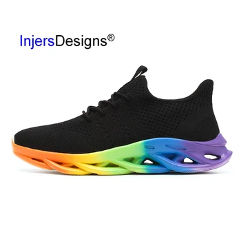 

2019 New Spring Autumn Sports And Leisure Running Outdoor Travel Net Surface Tide Shoes Breathable Trend Wild Summer Men Shoes 3