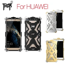 Simon Thor Series Aviation Aluminum Metal phone Cases cover For Huawei Ascend P8 P9 Plus Lite