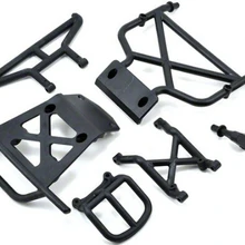 LOS251011 передний/задний бампер и бампер для 1/5 LOSI DB XL