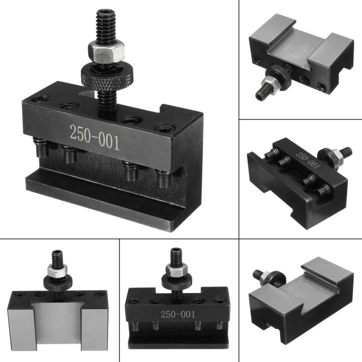 

Up to 8'' OXA Quick Change Tool Post Turning Facing Holder Lathes Kit 250-001