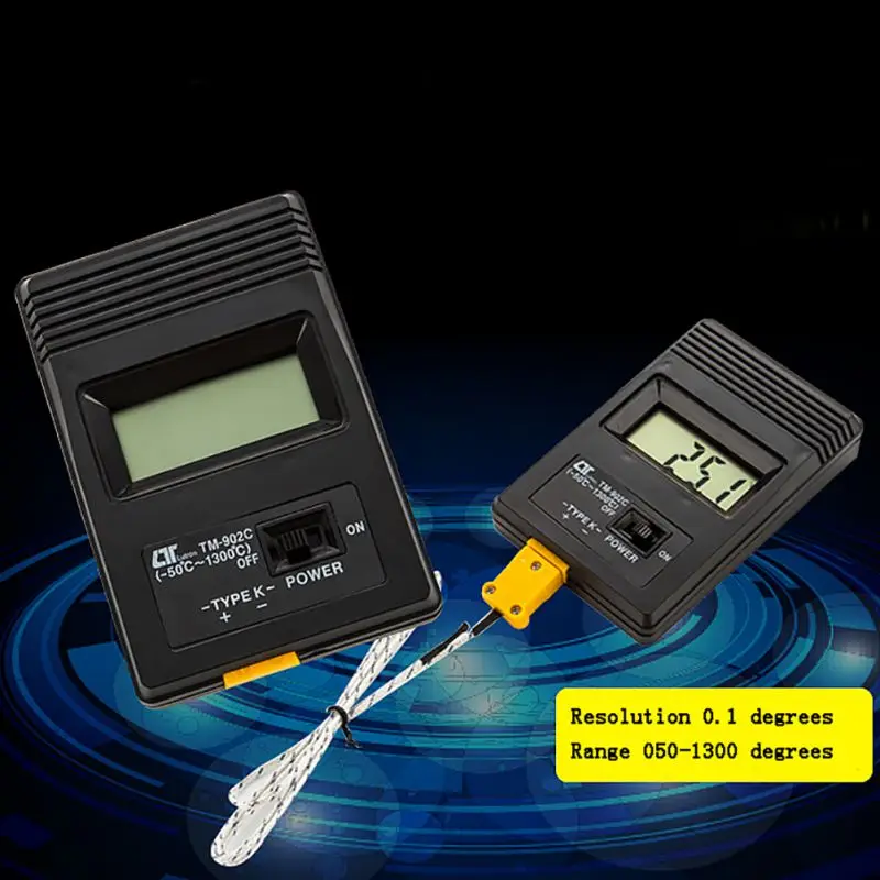 Высокая Температура цифровой Дисплей термометр Температура инструменты быстро электронный термометр