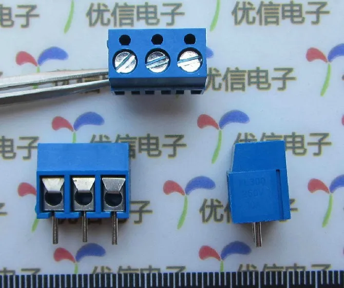KF300 5.0mm 2P 3P connectors 250V/16A 14-22AWG binding post barrier terminal Blocks | Обустройство дома