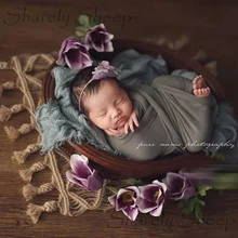 Индийское одеяло из мешковины с кисточками, реквизит для фотосессии новорожденных детей, фон для фотосессии, одеяло, аксессуары для фотосессии, фото-реквизиты