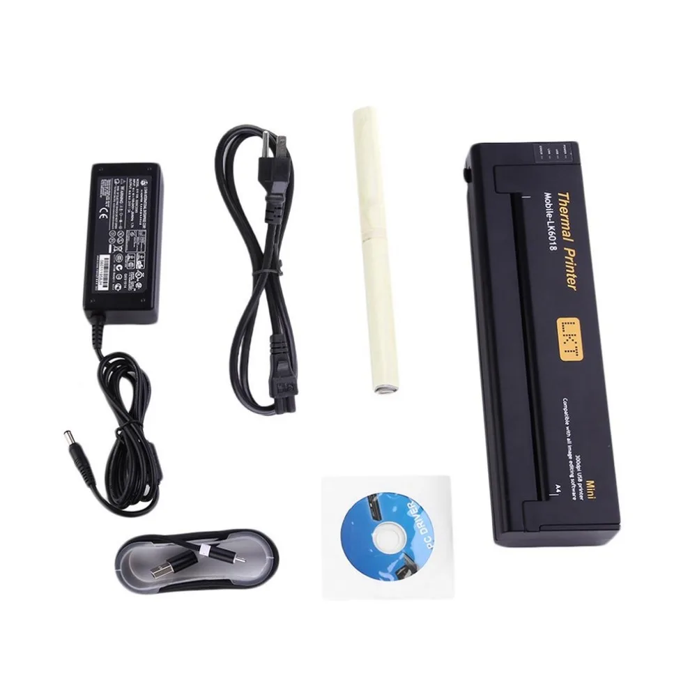 

New Hot Professional Lightweight US Plug Tattoo Drawing Design Copier Portable Tattoo Transfer Machine Paper Maker Printer Black