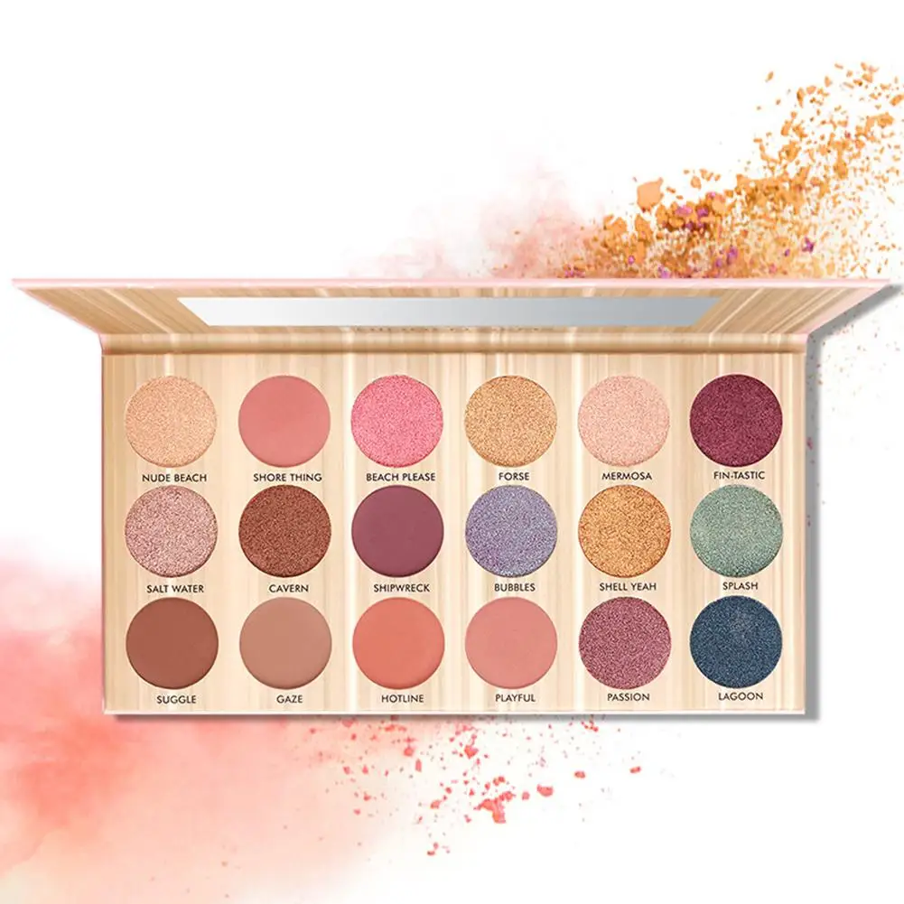

HOT SALE 18 Colors Eye shadow Palette Smokey Shimmer Glitter Smooth Powder Makeup Body Paint