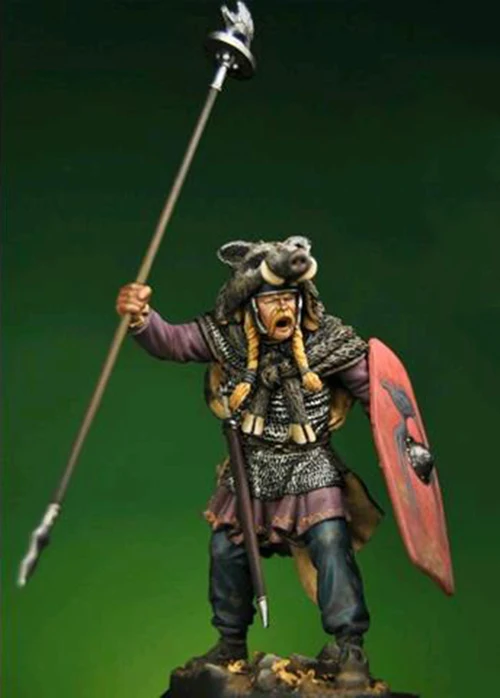 Gallic Chieftain with Boar Standard--75