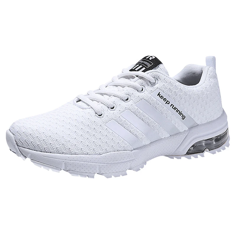 

Big yards Breathable Flying Woven Leisure Sports Shoes Comfortable Mesh Comfortable Lightweight Cushioning Running Shoes
